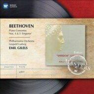 【輸入盤】 Beethoven ベートーヴェン / ピアノ協奏曲第4番、第5番『皇帝』　ギレリス、L．ルートヴィヒ＆フィルハーモニア管 【CD】