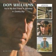 【輸入盤】 Don Williams / You're My Best Friend / Harmony / Country Boy 【CD】