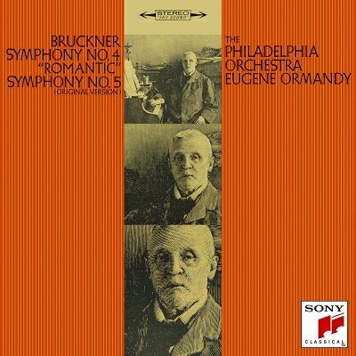Bruckner ブルックナー / 交響曲第4番『ロマンティック』、第5番　ユージン・オーマンディ＆フィラデルフィア管弦楽団（2CD） 【CD】 hmvjapan-28153096 HMV&BOOKS online 1号店 パッケージ画像