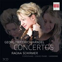 【輸入盤】 Handel ヘンデル / オルガン協奏曲集 ラグナ・シルマー(フォルテピアノ、ピアノ、ハモンドオルガン)、ハレ・ヘンデル祝祭管、他(3CD) 【CD】