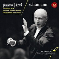 Schumann シューマン / 交響曲第4番、『序曲、スケルツォとフィナーレ』、コンツェルトシュトゥック　パーヴォ・ヤルヴィ＆ドイツ・カンマーフィル、ドール、他 【SACD】