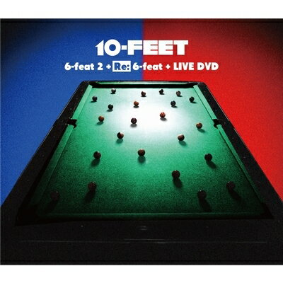 10-FEET / 6-feat 2 + Re: 6-feat + LIVE DVD 【初回限定盤LIVE DVD付セット】 【CD】