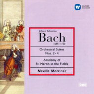 Bach, Johann Sebastian バッハ / 管弦楽組曲第2番 第3番 第4番 マリナー＆アカデミー室内管弦楽団（1984） 【CD】