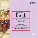 Bach, Johann Sebastian バッハ / 管弦楽組曲第2番、第3番、第4番　マリナー＆アカデミー室内管弦楽団（1984） 【CD】