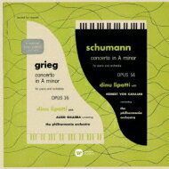 Grieg/Schumann グリーグ/シューマン / Piano Concerto: Lipatti(P) Galliera / Karajan / Po 【SACD】