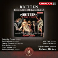 【輸入盤】 Britten ブリテン / 『ルクレツィアの陵辱』全曲　ヒコックス＆シティ・オブ・ロンドン・シンフォニア、リグビー、オピー、他（1993　ステレオ）（2CD） 【CD】