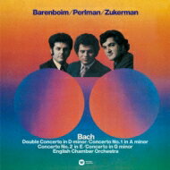 Bach, Johann Sebastian obn / Violin Concertos: Perlman Zukerman(Vn) Barenboim / Eco yCDz