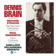 Strauss, R. シュトラウス / Horn Concerto, 1, 2, : Brain(Hr) Sawallisch / Po +hindemith 【CD】