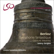 【輸入盤】 Berlioz ベルリオーズ / 幻想交響曲、序曲『ウェイヴァリー』　ゲルギエフ＆ロンドン交響楽団（＋ブルーレイ・オーディオ） 【SACD】