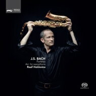 【輸入盤】 Bach, Johann Sebastian バッハ / サックス独奏による無伴奏ヴァイオリンのためのパルティータ全曲　ラーフ・ヘッケマ 【SACD】
