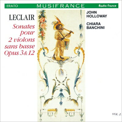 Leclair ルクレール / 2つのヴァイオリンのためのソナタ集　バンキーニ、ホロウェイ（2CD） 【CD】