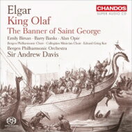 【輸入盤】 Elgar エルガー / 『オラフ王の伝説からの情景』『聖ジョージの旗』　アンドルー・デイヴィス＆ベルゲン・フィル（2SACD） 【SACD】