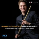 Mozart モーツァルト / フルート四重奏曲集 カール=ハインツ・シュッツ、ダナイローヴァ、リー、ヴァルガ 【BLU-RAY AUDIO】