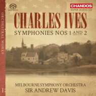 【輸入盤】 Ives アイブズ / 交響曲第1番、第2番 アンドルー・デイヴィス&メルボルン交響楽団 【SACD】
