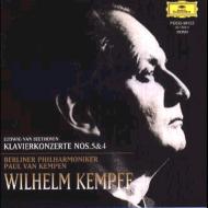 Beethoven ベートーヴェン / ピアノ協奏曲第5番『皇帝』、第4番　ヴィルヘルム・ケンプ、パウル・ファン・ケンペン＆ベルリン・フィル 【CD】
