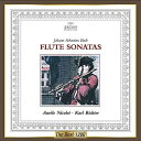 Bach, Johann Sebastian バッハ / フルート・ソナタ集、無伴奏フルート・ソナタ ニコレ、リヒター 【CD】