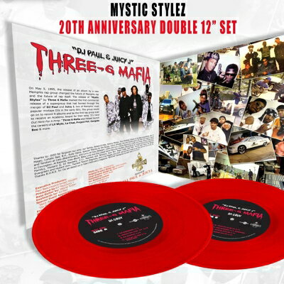 Three 6 Mafia スリーシックスマフィア / Mystic Stylez（2枚組アナログレコード） 