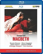 Verdi ベルディ / 『マクベス』全曲　ロンコーニ演出、シノーポリ＆ベルリン・ドイツ・オペラ、ブルゾン、M．ザンピエーリ、他（1987　ステレオ） 【BLU-RAY DISC】
