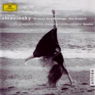 【輸入盤】 Stravinsky ストラビンスキー / 『春の祭典』、『火の鳥』　ブーレーズ＆クリーヴランド管弦楽団、シカゴ交響楽団 【CD】