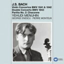 【輸入盤】 Bach, Johann Sebastian バッハ / ヴァイオリン協奏曲集、シャコンヌ メニューイン、エネスコ、モントゥー&パリ響 【CD】