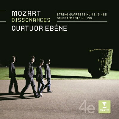 Mozart モーツァルト / 弦楽四重奏曲第19番『不協和音』、第15番、ディヴェルティメント　エベーヌ四重奏団 【CD】
