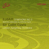 【輸入盤】 Elgar エルガー / 交響曲第3番 コリン デイヴィス＆ロンドン交響楽団 【CD】