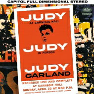 Judy Garland ジュディガーランド / Judy At Carnegie Hall 【LP】