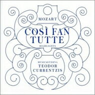 【輸入盤】 Mozart モーツァルト / 『コジ・ファン・トゥッテ』抜粋　クルレンツィス＆ムジカエテルナ、ケルメス、マルトマン、他（2013　ステレオ） 【CD】