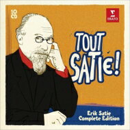 楽天HMV＆BOOKS online 1号店【輸入盤】 Satie サティ / 作品全集　チッコリーニ、タロー、ティボーデ、コンスタン、デルヴォー、メスプレ、他（10CD） 【CD】