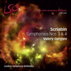 【輸入盤】 Scriabin スクリャービン / 交響曲第4番『法悦の詩』、第3番『神聖な詩』　ゲルギエフ＆ロンドン交響楽団 【SACD】