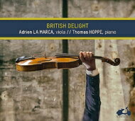 【輸入盤】 『イギリスのヴィオラ作品集～ダウランドからハーヴェイまで』　アドリアン・ラ・マルカ、トーマス・ホッペ 【CD】