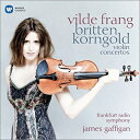 Korngold コルンゴルト / コルンゴルト:ヴァイオリン協奏曲、ブリテン:ヴァイオリン協奏曲 フラング、ガフィガン&フランクフルト放送響 【CD】