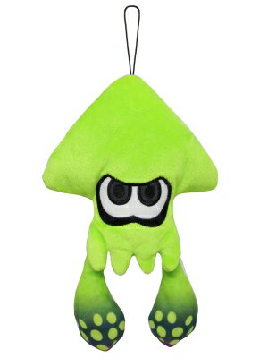 Game Accessory / Splatoon ぬいぐるみ イカ ライムグリーン(S) 【GAME】