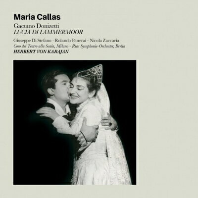 【輸入盤】 Donizetti ドニゼッティ / 『ランメルモールのルチア』全曲　ヘルベルト・フォン・カラヤン＆RIAS交響楽団、マリア・カラス、ジュゼッペ・ディ・ステーファノ、他（1955　モノラル）（2CD） 【CD】 hmvjapan-28847929 HMV&BOOKS online 1号店 パッケージ画像