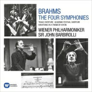 【輸入盤】 Brahms ブラームス / 交響曲全集 ジョン バルビローリ＆ウィーン フィル（3CD） 【CD】
