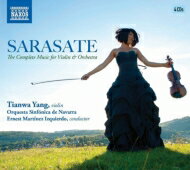  Sarasate サラサーテ / ヴァイオリンと管弦楽のための作品全集　ヤン・ティエンワ、マルティネス＝イスキエルド＆ナバーラ響（4CD） 