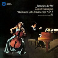 Beethoven ベートーヴェン / チェロ・ソナタ第4番、第5番、変奏曲集　デュ・プレ、バレンボイム 【CD】