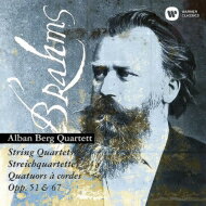 Brahms ブラームス / 弦楽四重奏曲第1番、第2番、第3番　アルバン・ベルク四重奏団（2CD） 【CD】