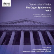 【輸入盤】 ヴィドール、シャルル＝マリー（1844-1937） / オルガン交響曲第9番、第10番　ノーラン 【CD】