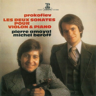Composer: Ka Line - Prokofiev プロコフィエフ / ヴァイオリン・ソナタ第1番、第2番　ピエール・アモイヤル、ミシェル・ベロフ 【CD】
