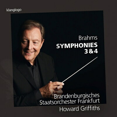 【輸入盤】 Brahms ブラームス / 交響曲第3番、第4番　ハワード・グリフィス＆フランクフルト・ブランデンブルク州立管弦楽団 【CD】 hmvjapan-29010975 HMV&BOOKS online 1号店 パッケージ画像