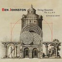【輸入盤】 Johnston , Ben (1926-) / String Quartet, 6, 7, 8, : Kepler Q Ben Johnston(...