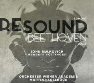 【輸入盤】 Beethoven ベートーヴェン / RE-SOUND BEETHOVEN -Vol.3- ベートーヴェン「エグモント」＆序曲「献堂式」～初演時の響きを求めて～　マルティン・ハーゼルベック、ウィーン・アカデミー管弦楽団 【CD】