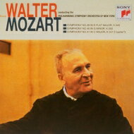 Mozart モーツァルト / 交響曲第39番 第40番 第41番 ジュピター ブルーノ・ワルター & ニューヨーク・フィル 【CD】
