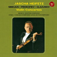 Sibelius シベリウス / Violin Concerto: Heifetz(Vn) Hendl / Cso prokofiev: Concerto, 2, : Munch / Bso, Glazunov 【BLU-SPEC CD 2】