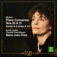 Mozart ⡼ĥ / Piano Concertos.20, 21: Pires(P)jordan / Lausanne.co, Guschlbauer / CD