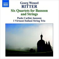 yAՁz Ritter , Georg Wenzel (1748-1808) / Bassoon Quartets: Carlini(Fg) I Virtuosi Italiani String Trio yCDz