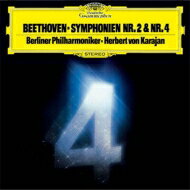 Beethoven ベートーヴェン / 交響曲第4番、第2番　ヘルベルト・フォン・カラヤン＆ベルリン・フィル（1975-77） 【Hi Quality CD】