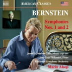 【輸入盤】 Bernstein バーンスタイン / 交響曲第2番『不安の時代』、第1番『エレミア』　マリン・オールソップ &amp; ボルティモア交響楽団、ジャン＝イヴ・ティボーデ、他 【CD】