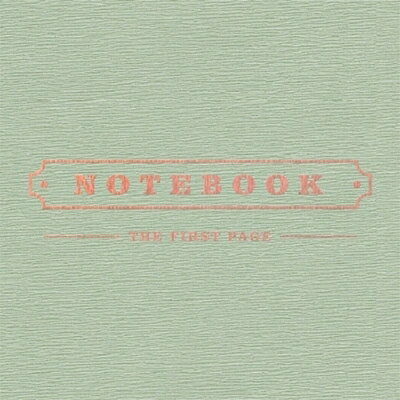 ѥ (Block B) / 1st Mini Album: NOTEBOOK CD